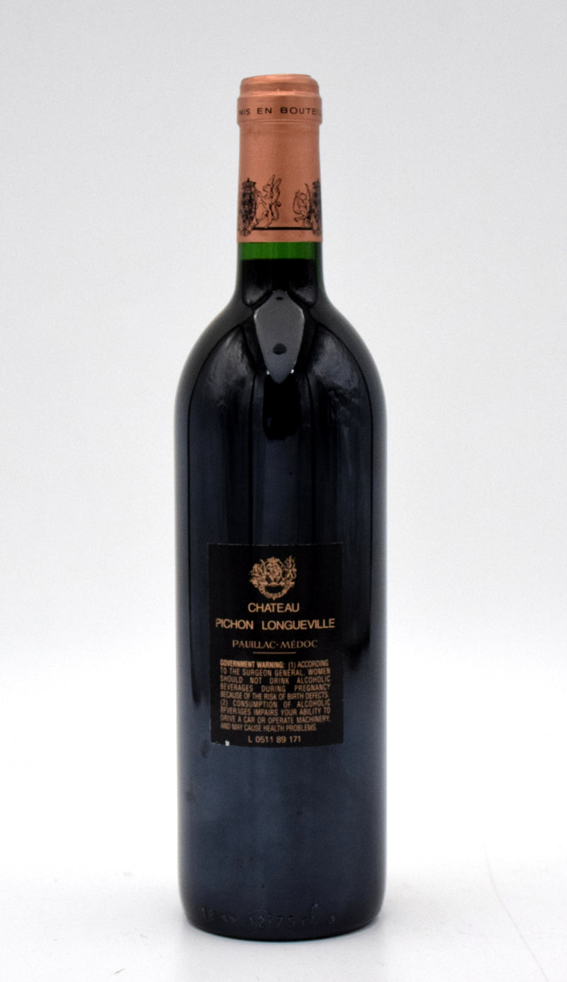 1989 Chateau Pichon-Longueville au Baron de Pichon-Longueville