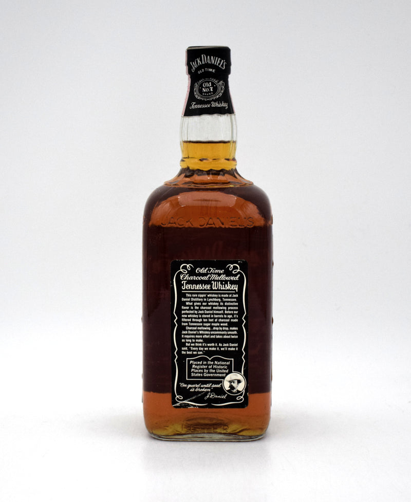 Jack Daniel's 'Old Time' Old No. 7 Tennessee Whiskey (1986 Bottling, 1L)