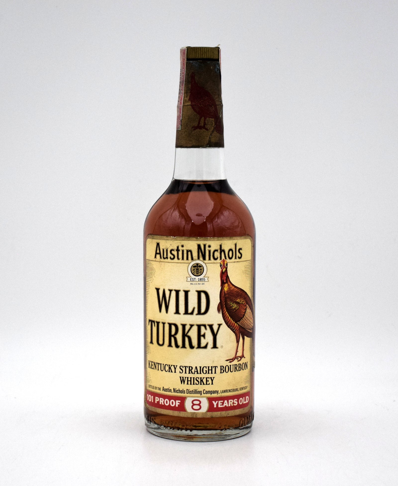 Wild Turkey 8 Year 101 Proof Bourbon - 1980 Release – FineLiquors