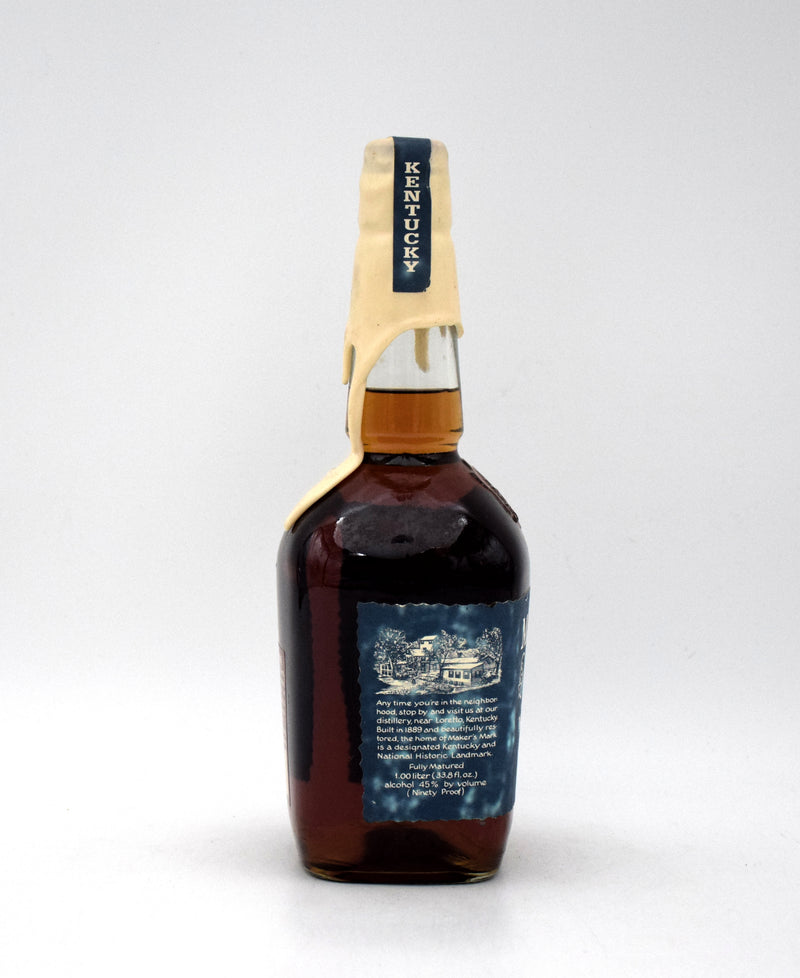 Maker's Mark 'Blue Denim' Kentucky Straight Bourbon (1996 Release)