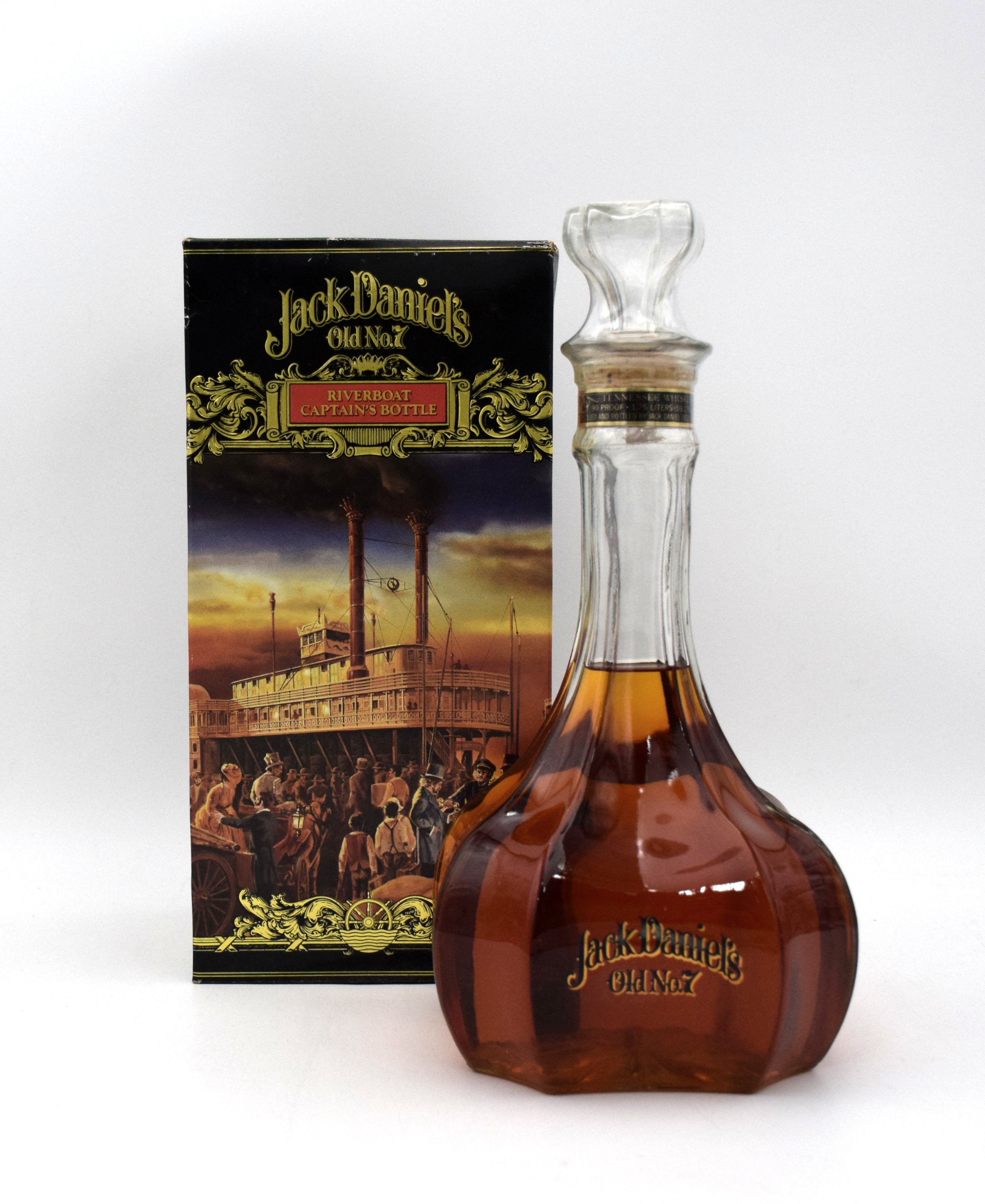 Jack Daniel's Old No.7 Riverboat Captain's Whiskey (1.75L) FineLiquors