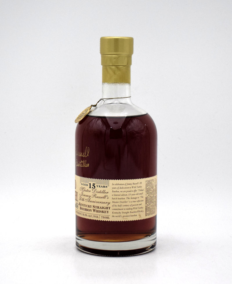 Wild Turkey 'Tribute: Jimmy Russell 50th Anniversary' 15 Year Bourbon