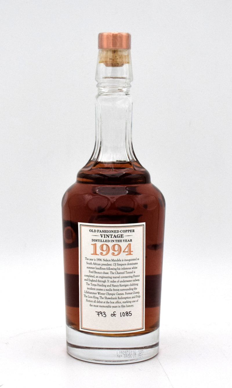 1994 Distillery O.F.C. Old Fashioned Copper Bourbon