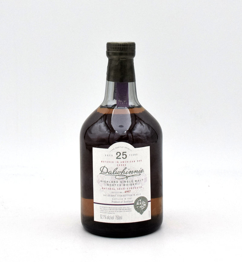 Dalwhinnie 25 Year Scotch Whisky (1987 Release)