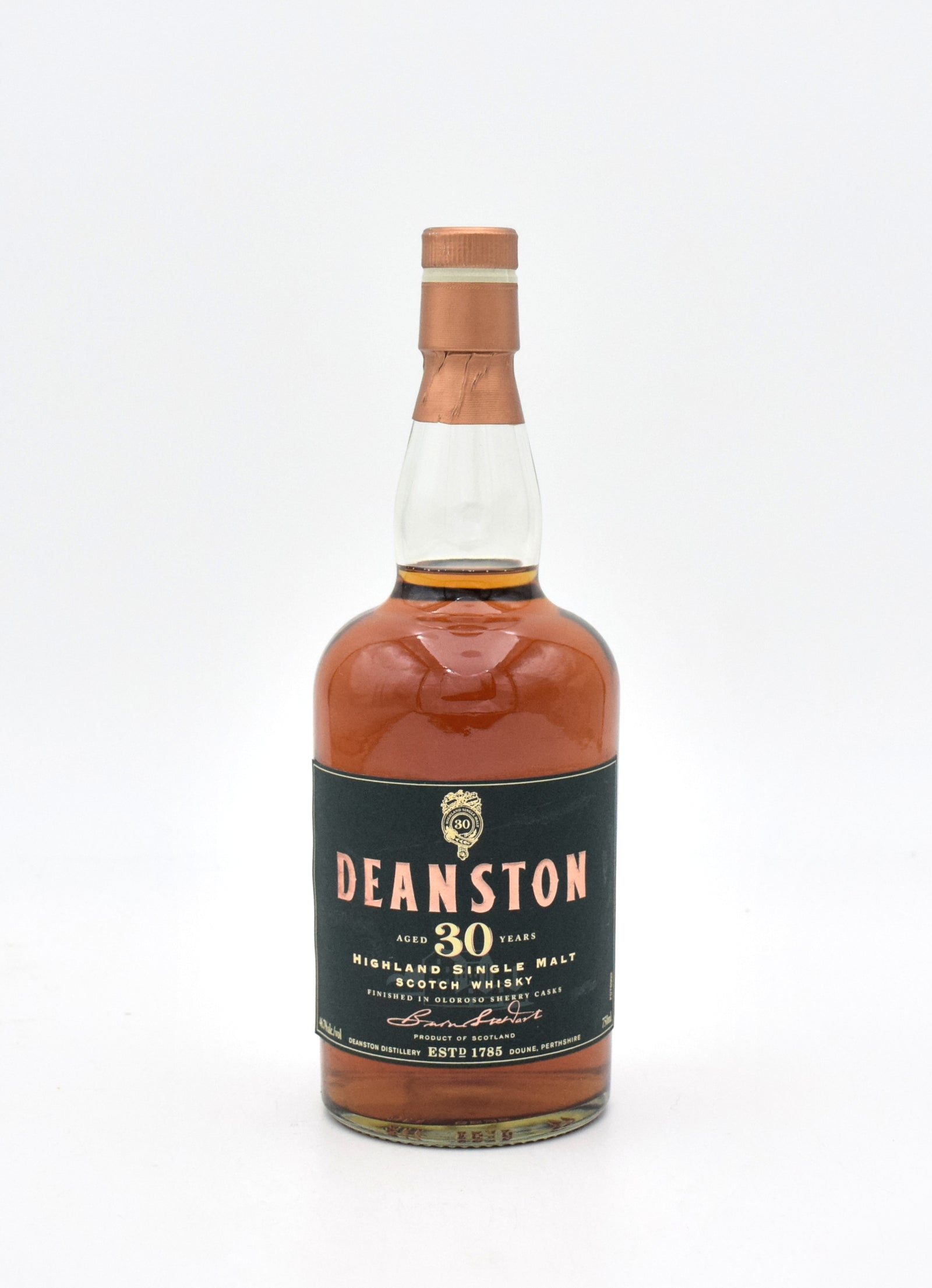 DEANSTON ウイスキー　30ml 3本セット　新品 Deanston 30 Year Sherry Cask Scotch Whisky – FineLiquors