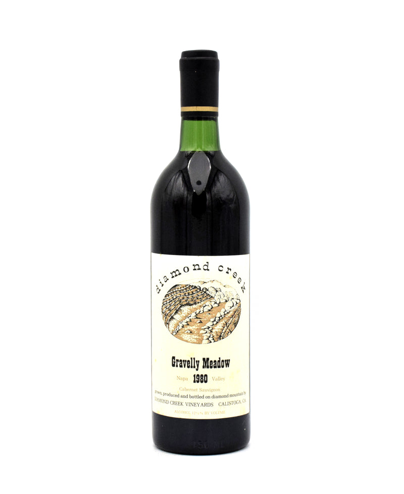 1980 Diamond Creek Gravelly Meadow Cabernet Sauvignon