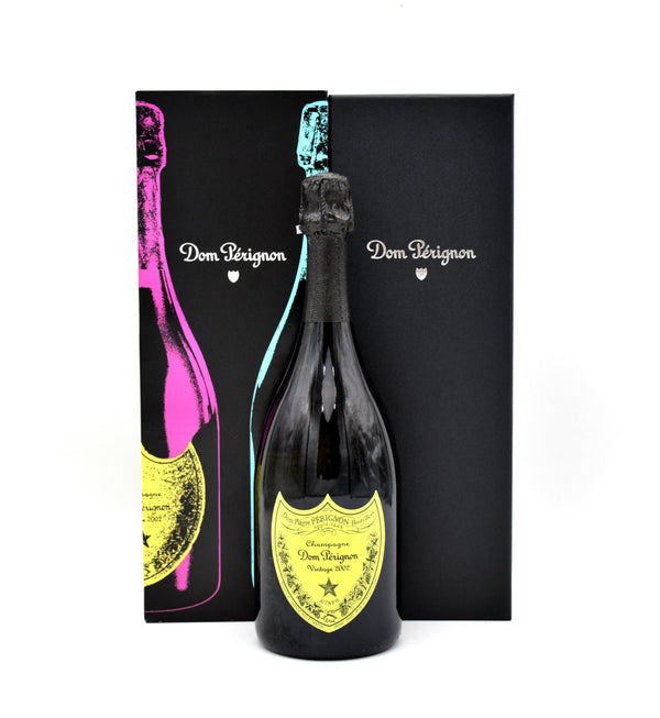 2002 Dom Perignon Andy Warhol Tribute Collection (Yellow Label)