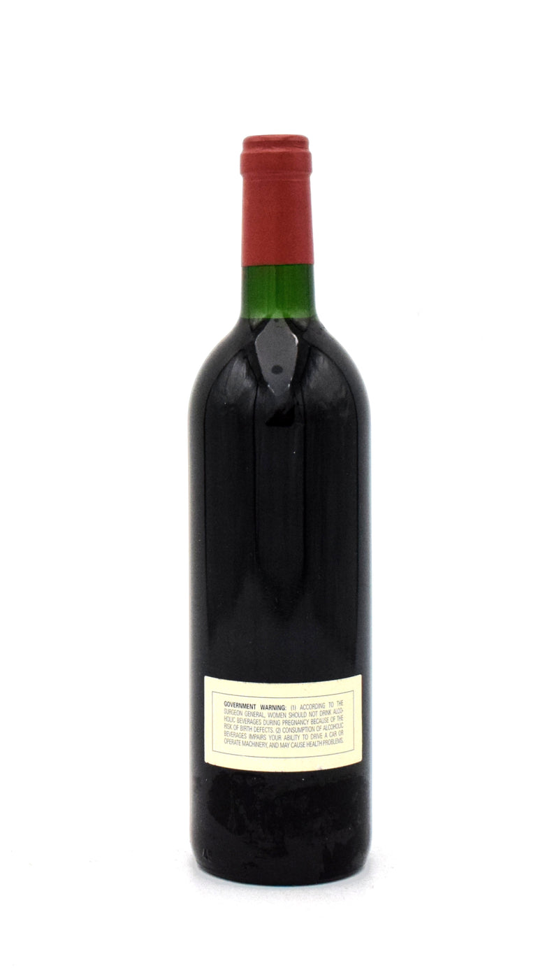 Dominus Rear Label 1997 Dominus Estate Christian Moueix (Stained Label) – FineLiquors