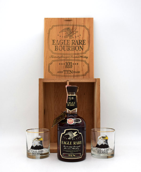 Eagle Rare '101 Proof' 10 Year Kentucky Straight Bourbon (1983 Release, Gift Set)