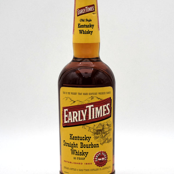 Early Times 4 Year Kentucky Straight Bourbon - 1978 Release