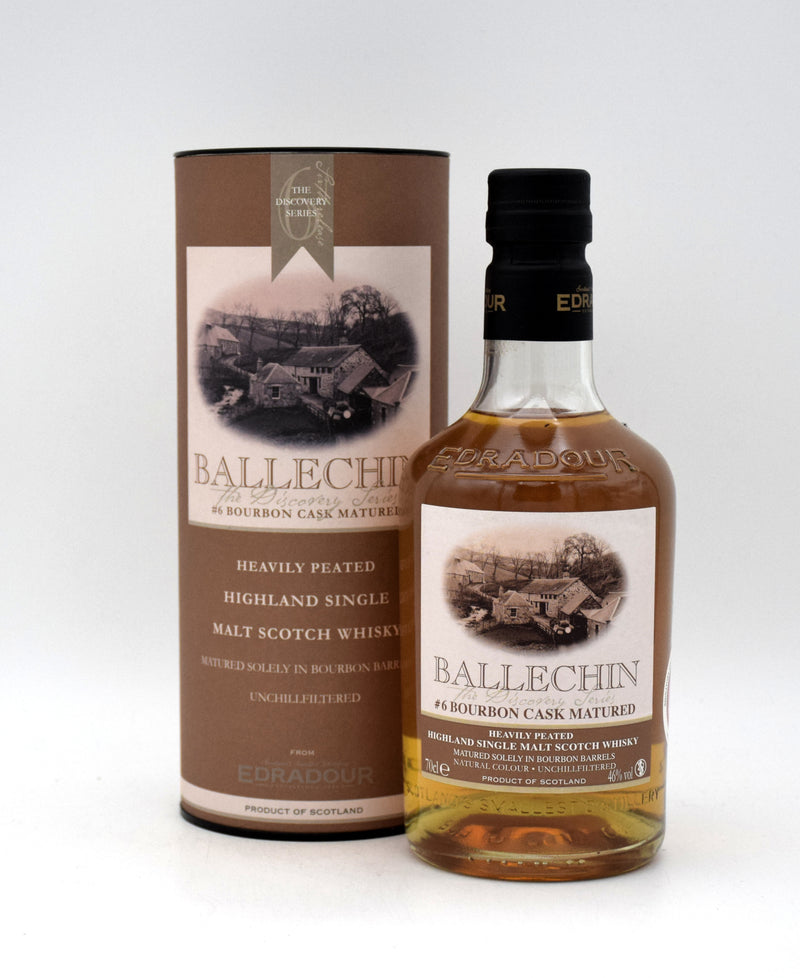 Edradour Ballechin 'No.6 Bourbon Cask' Single Malt Scotch