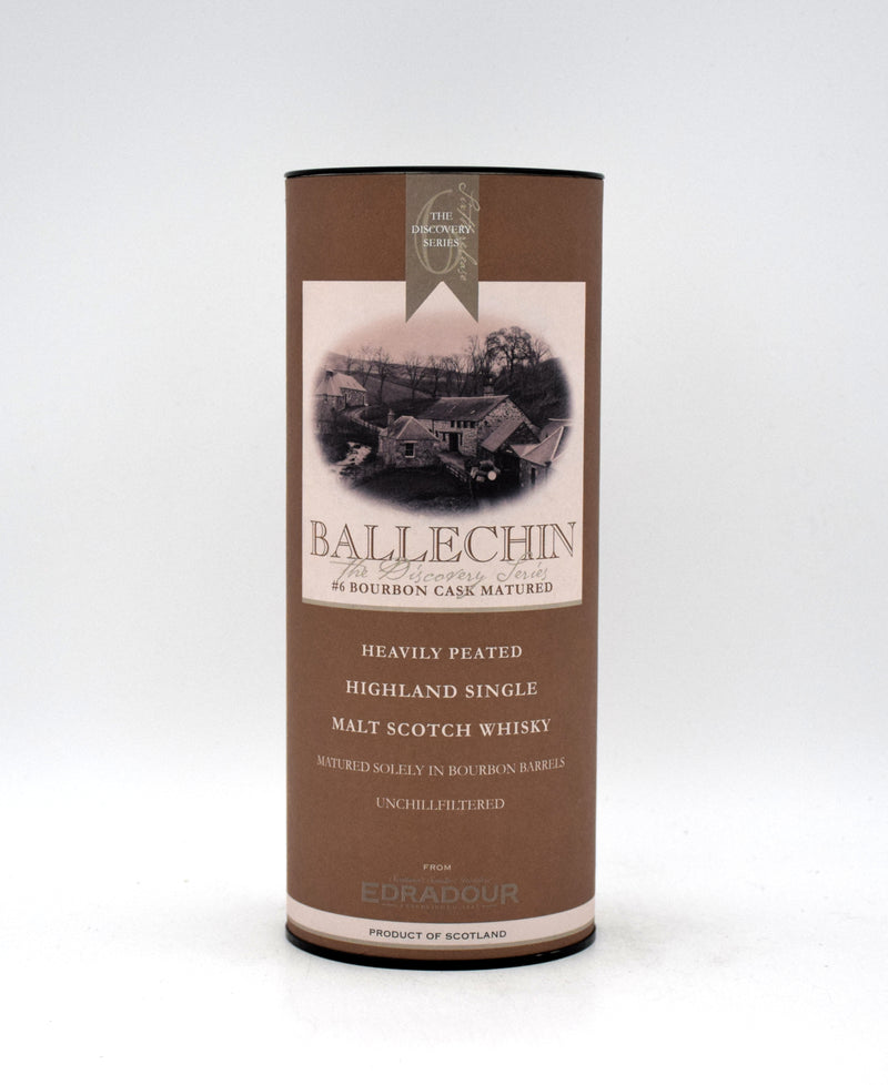 Edradour Ballechin 'No.6 Bourbon Cask' Single Malt Scotch