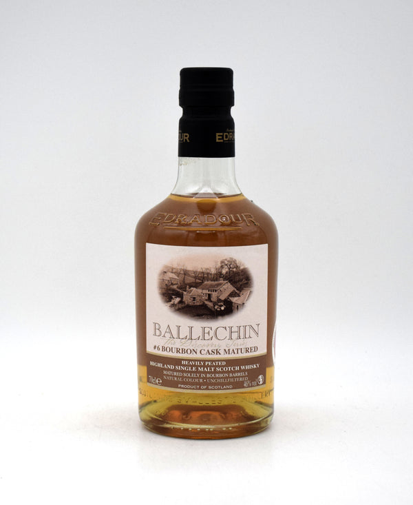 Edradour Ballechin 'No.6 Bourbon Cask' Single Malt Scotch