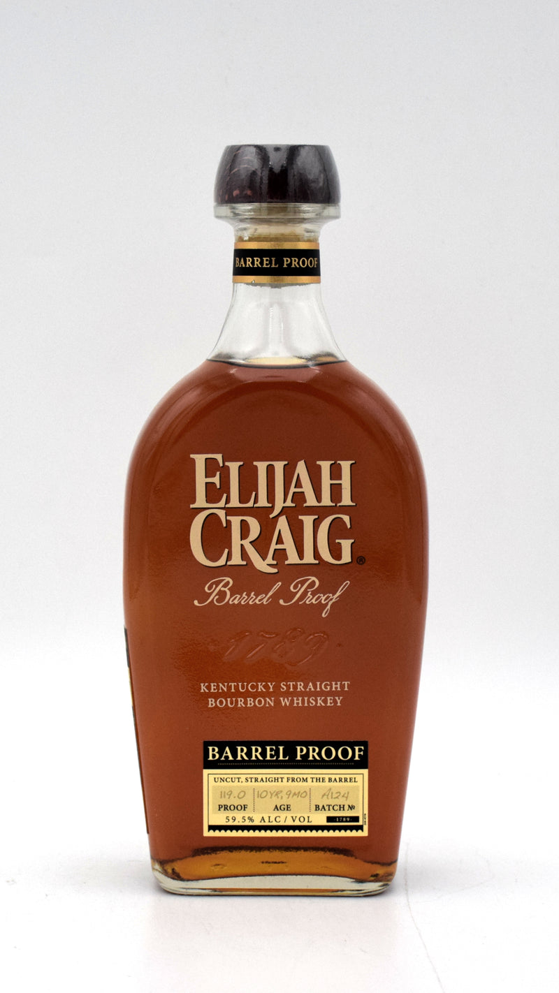 Elijah Craig Barrel Proof Bourbon Batch A124