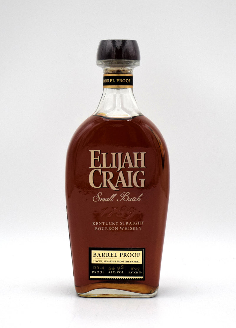 Elijah Craig Barrel Proof Bourbon Batch B518