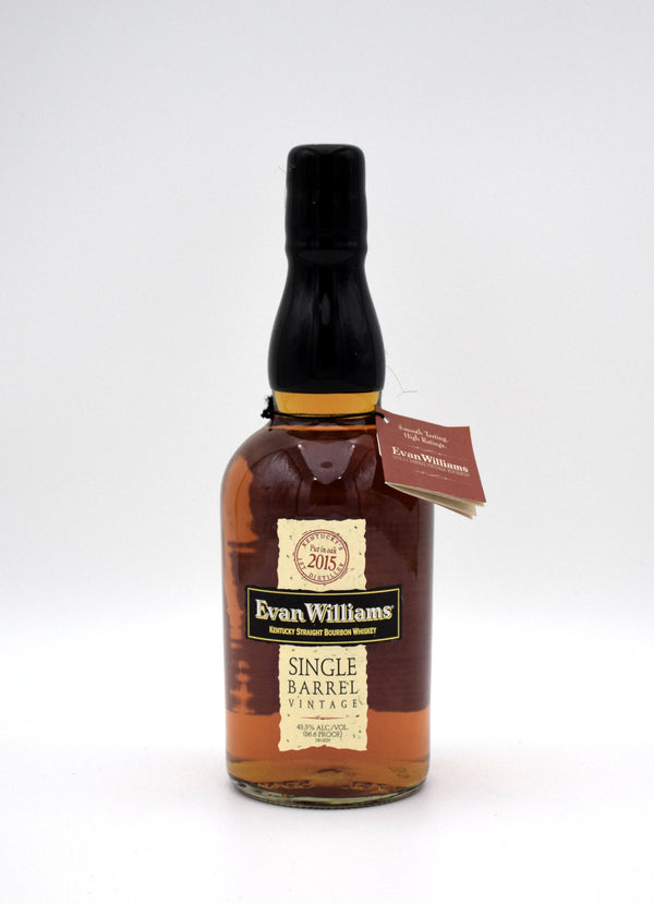 Evan Williams Single Barrel Vintage Bourbon (2015 Release)