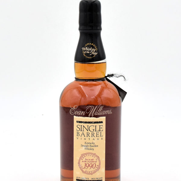 Evan Williams Single Barrel Bourbon (1990 Release) – FineLiquors