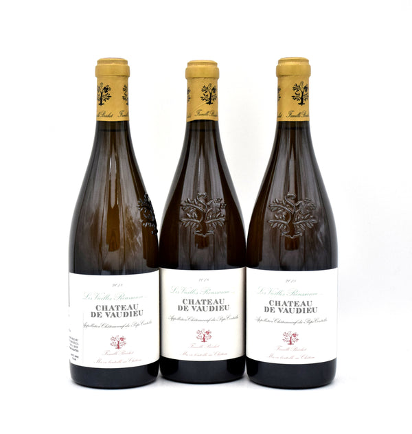 2018 Famille Brechet Chateau de Vaudieu Chateauneuf-du-Pape Les Vieilles Roussanne