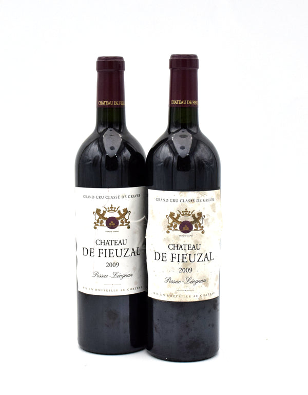 2009 Chateau de Fieuzal (Slightly Stained Labels)