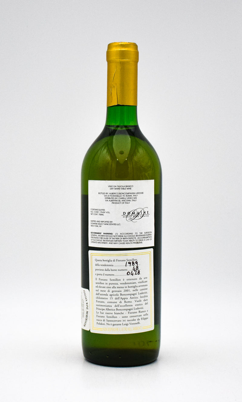 1989 Tenuta di Fiorano 'Fiorano' Bianco