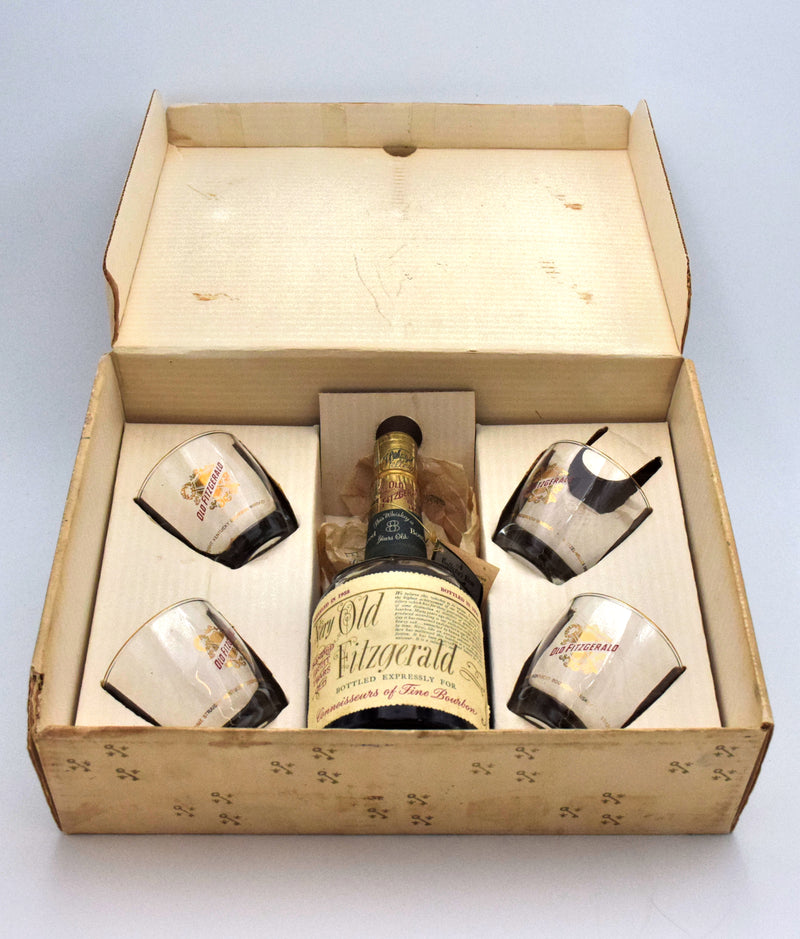 Very Old Fitzgerald 'Foursome Gift Set' 'Bottled in Bond' 8 Year Bourbon (1958 Vintage)