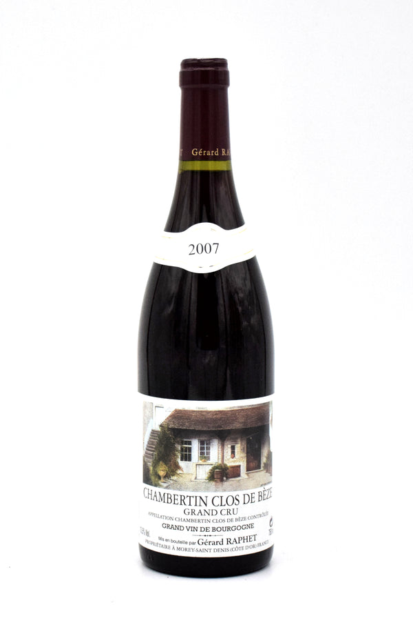 2007 Gerard Raphet Chambertin Clos-de-Beze Grand Cru