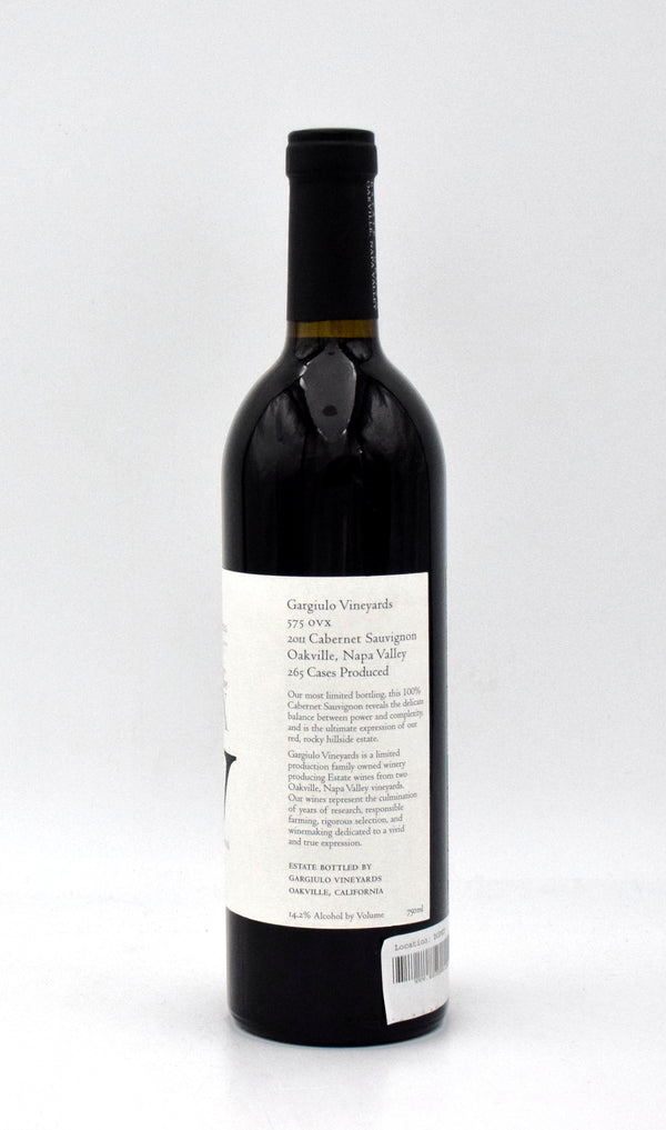 2011 Gargiulo Vineyards 575 OVX Cabernet Sauvignon