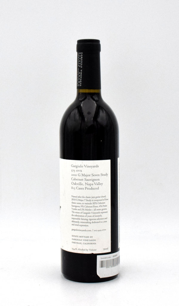 2010 Gargiulo Vineyards '575 OVX G Major 7 Study' Cabernet Sauvignon