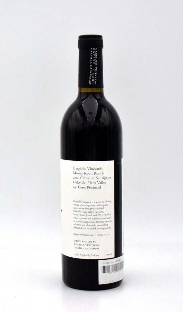 2010 Gargiulo Vineyards Money Road Ranch Cabernet Sauvignon