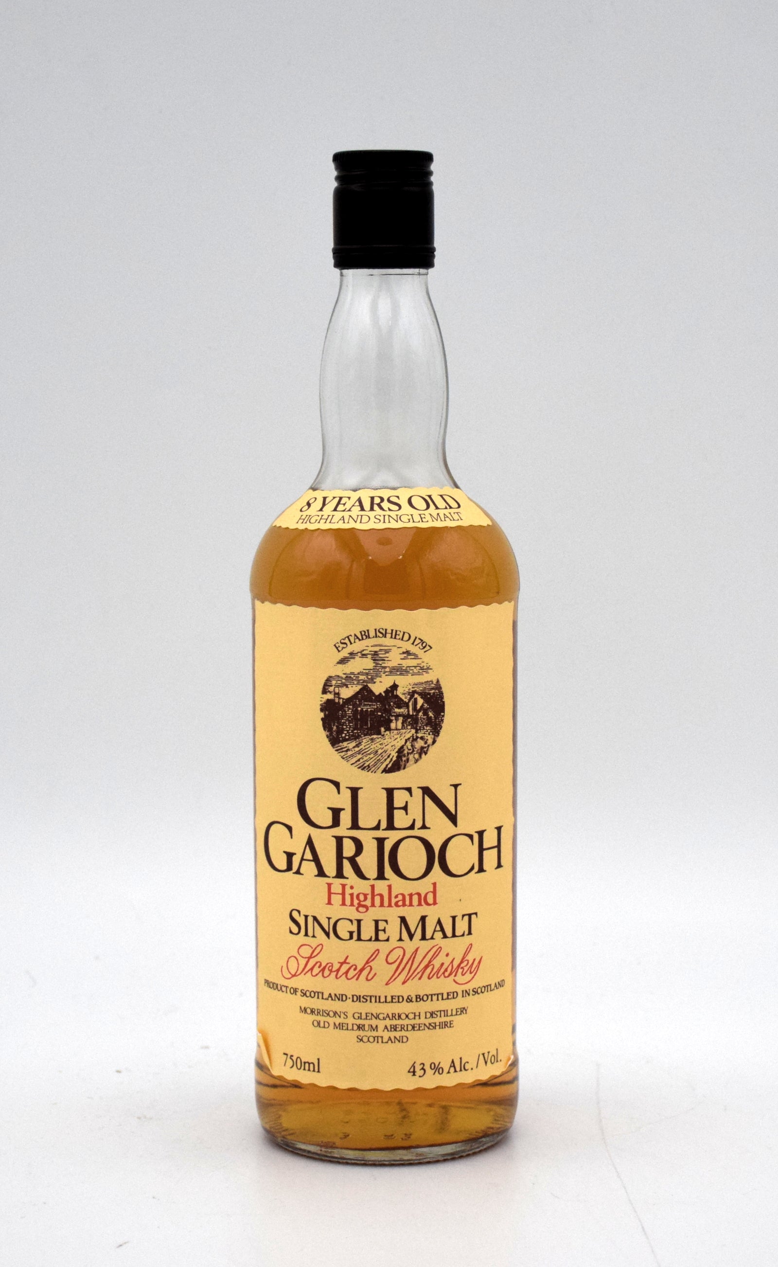 Glen Garioch 8 Year Single Malt Scotch (1980's Bottling) – FineLiquors