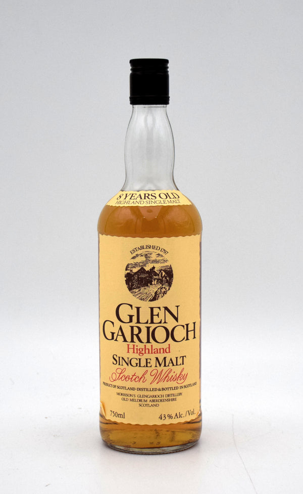 Glen Garioch 8 Year Single Malt Scotch (1980's Bottling)