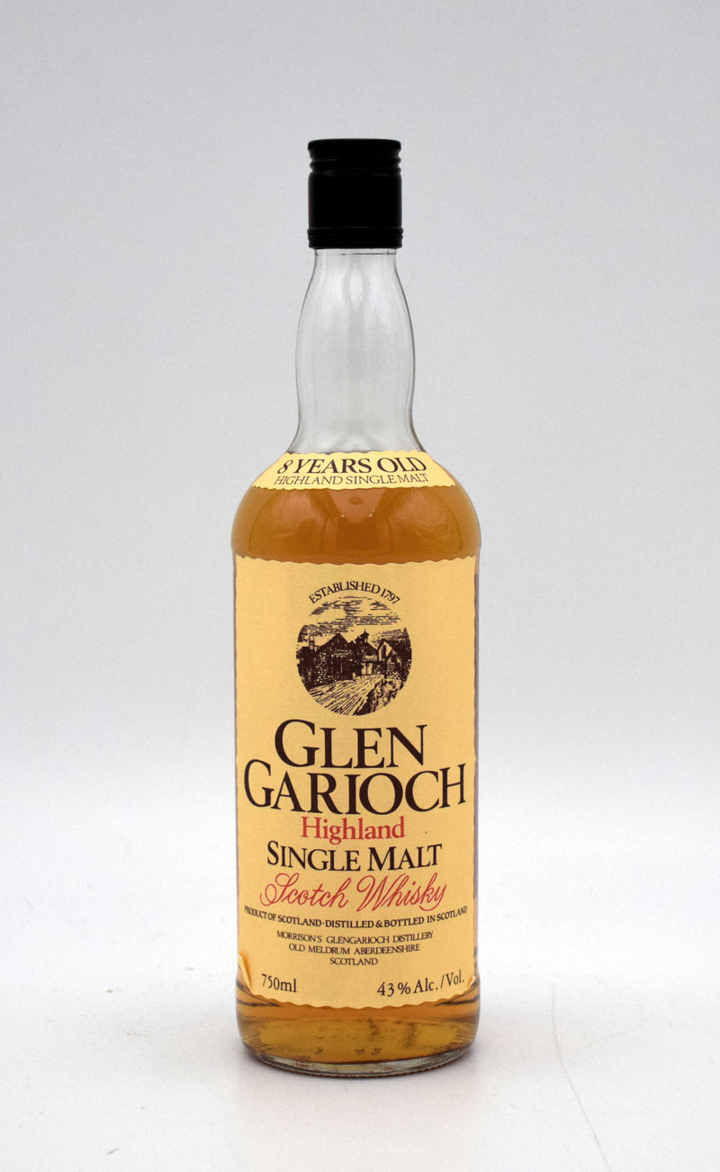 Glen Garioch 8 Year Single Malt Scotch (1980's Bottling)