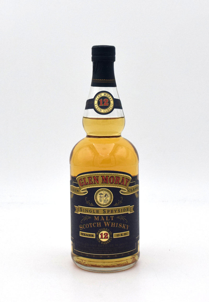 Glen Moray 12 Year Scotch Whisky (1990's Release)