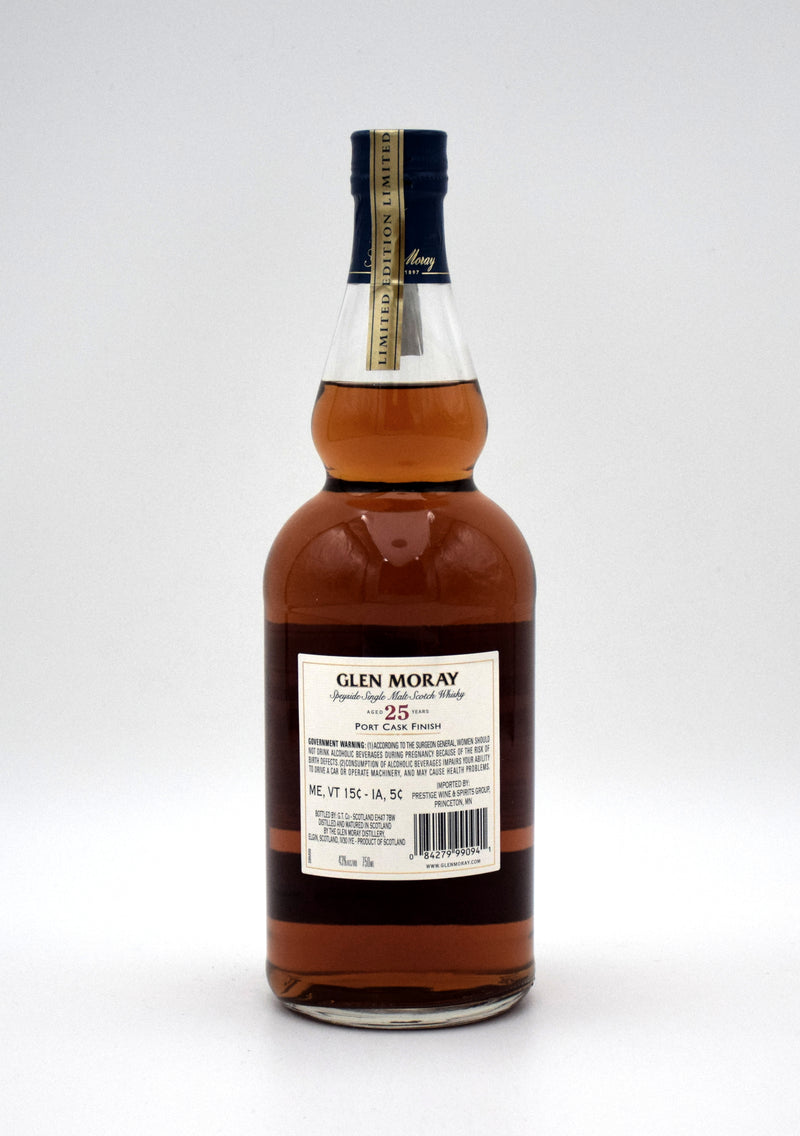 Glen Moray 25 Year Port Cask Finish Scotch Whisky