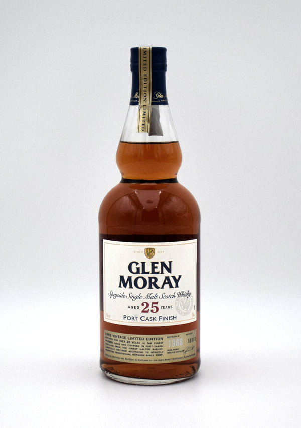 Glen Moray 25 Year Port Cask Finish Scotch Whisky