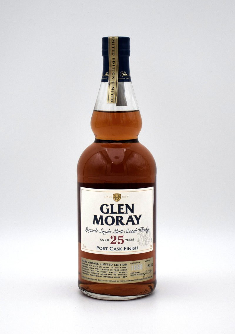 Glen Moray 25 Year Port Cask Finish Scotch Whisky