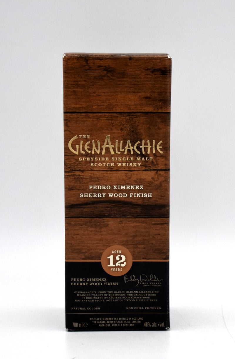 GlenAllachie 12 Year Pedro Ximenez Sherry Wood Finish Single Malt Scotch