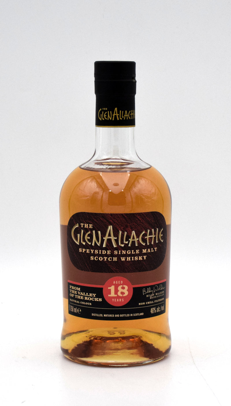 Glenallachie 18 Year Single Malt Scotch