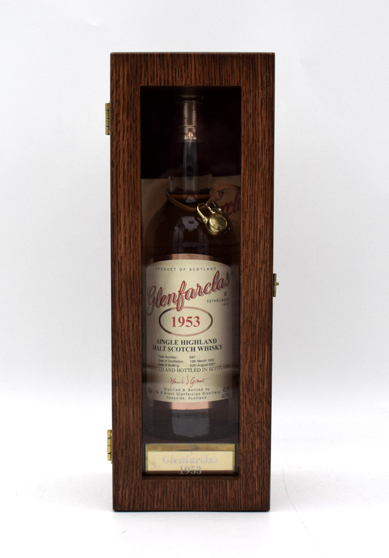 Glenfarclas 1953 Cask No. 647 Single Malt Scotch