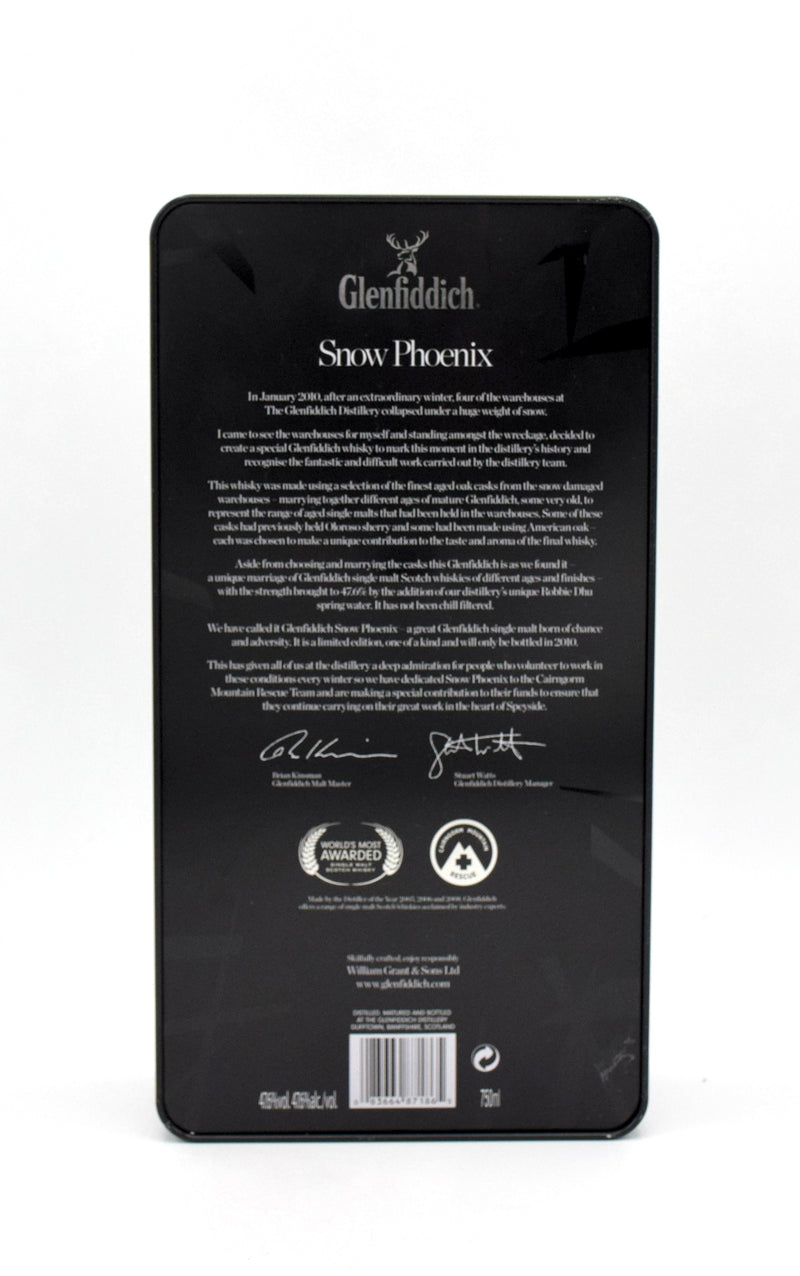 Snow Phoenix Glenfiddich Snow Phoenix Scotch Whisky – FineLiquors