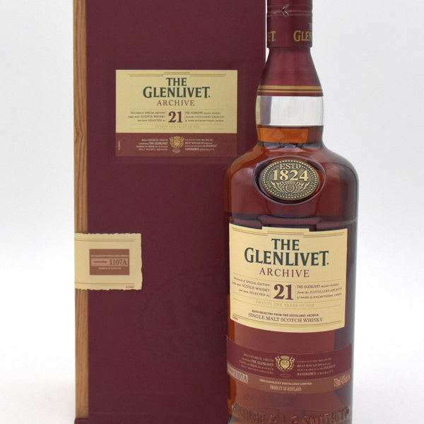 Glenlivet Archive 21 Year Scotch Whisky – FineLiquors
