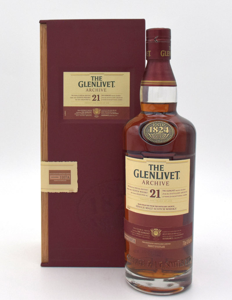 Glenlivet Archive 21 Year Scotch Whisky
