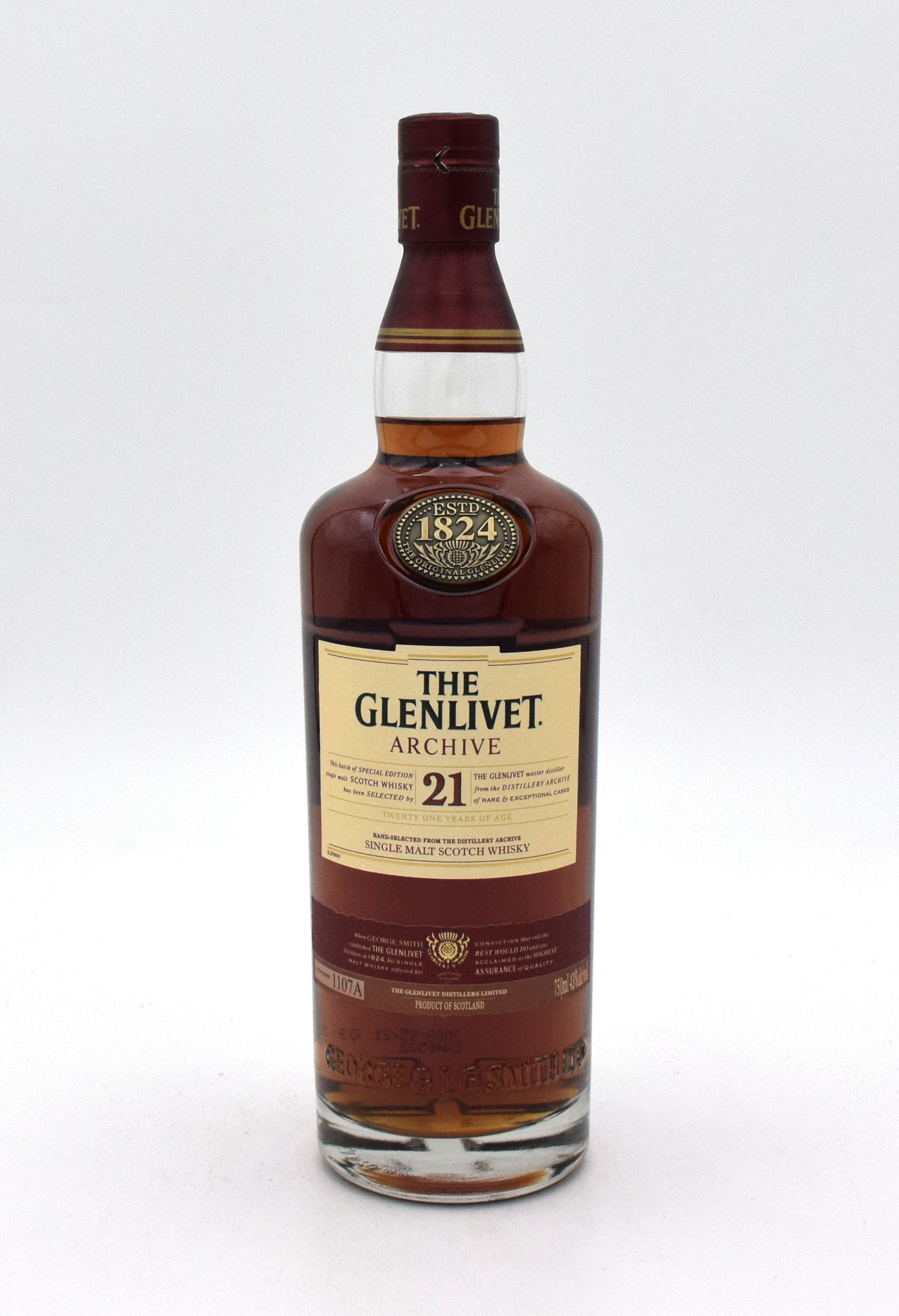 Glenlivet Archive 21 Year Scotch Whisky – FineLiquors