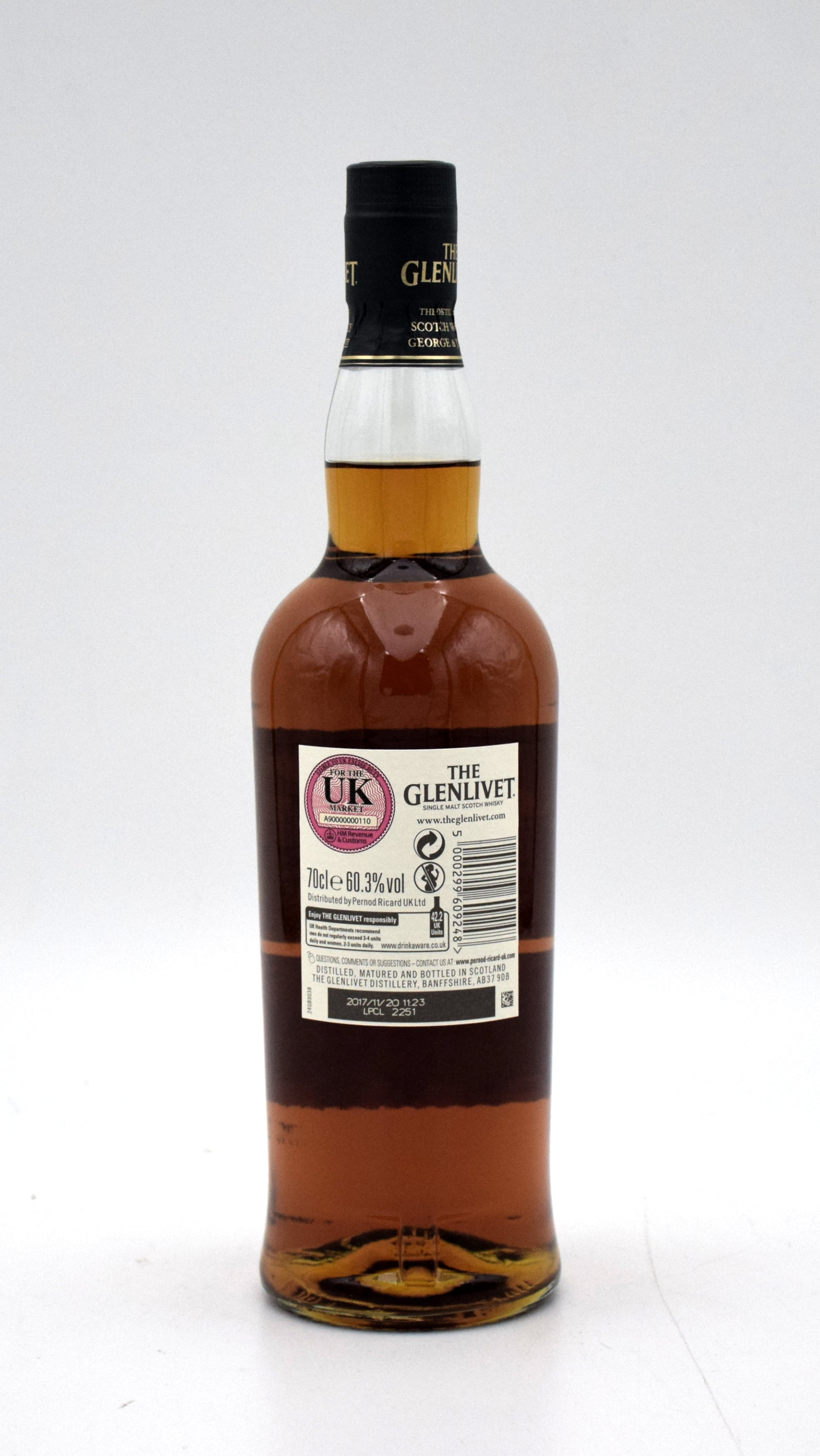 Glenlivet Nadurra (Oloroso Matured) Single Malt Scotch Whisky