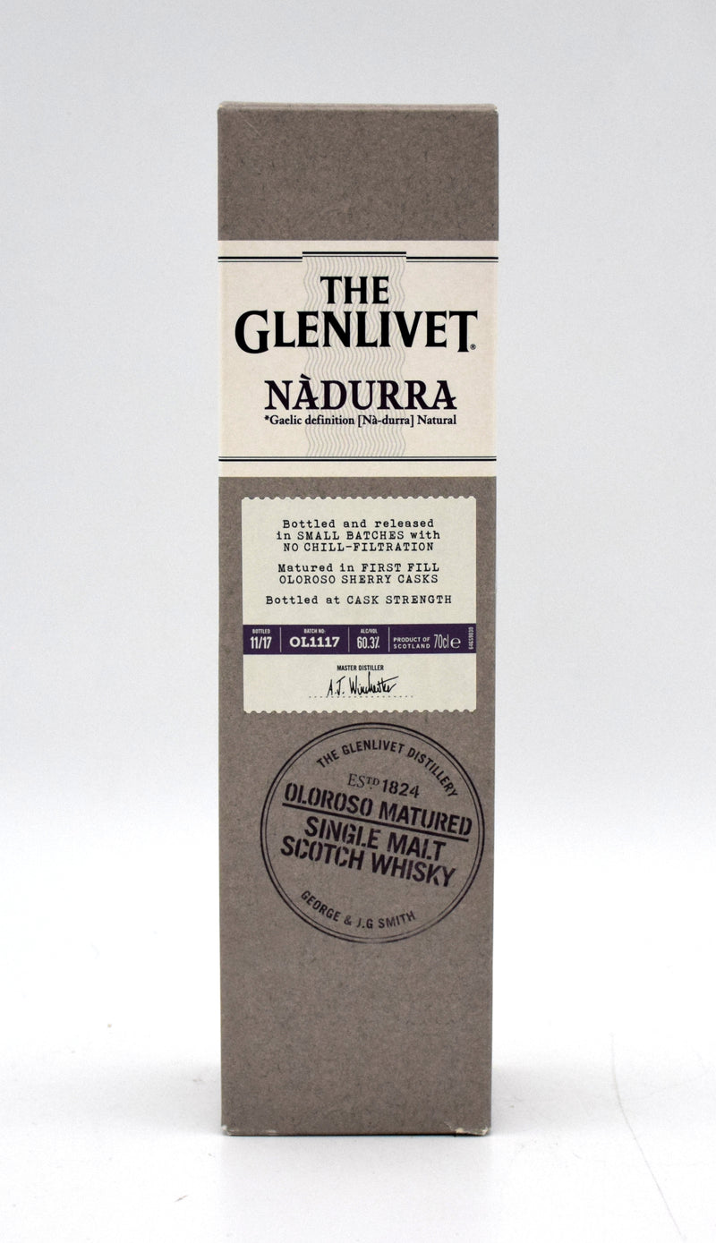 Glenlivet Nadurra Oloroso Matured Single Malt Scotch