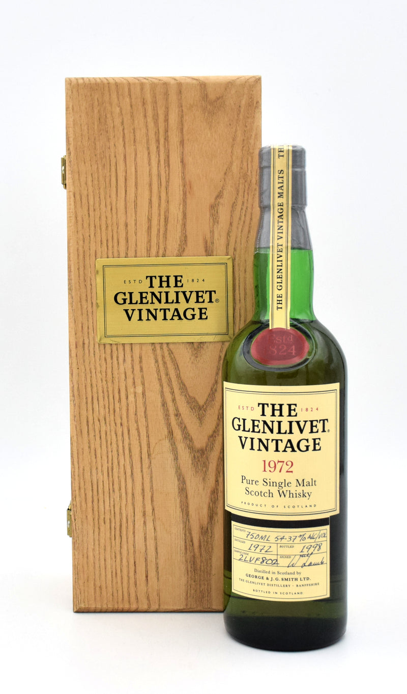 Glenlivet Vintage Collection 1972 Scotch Whisky