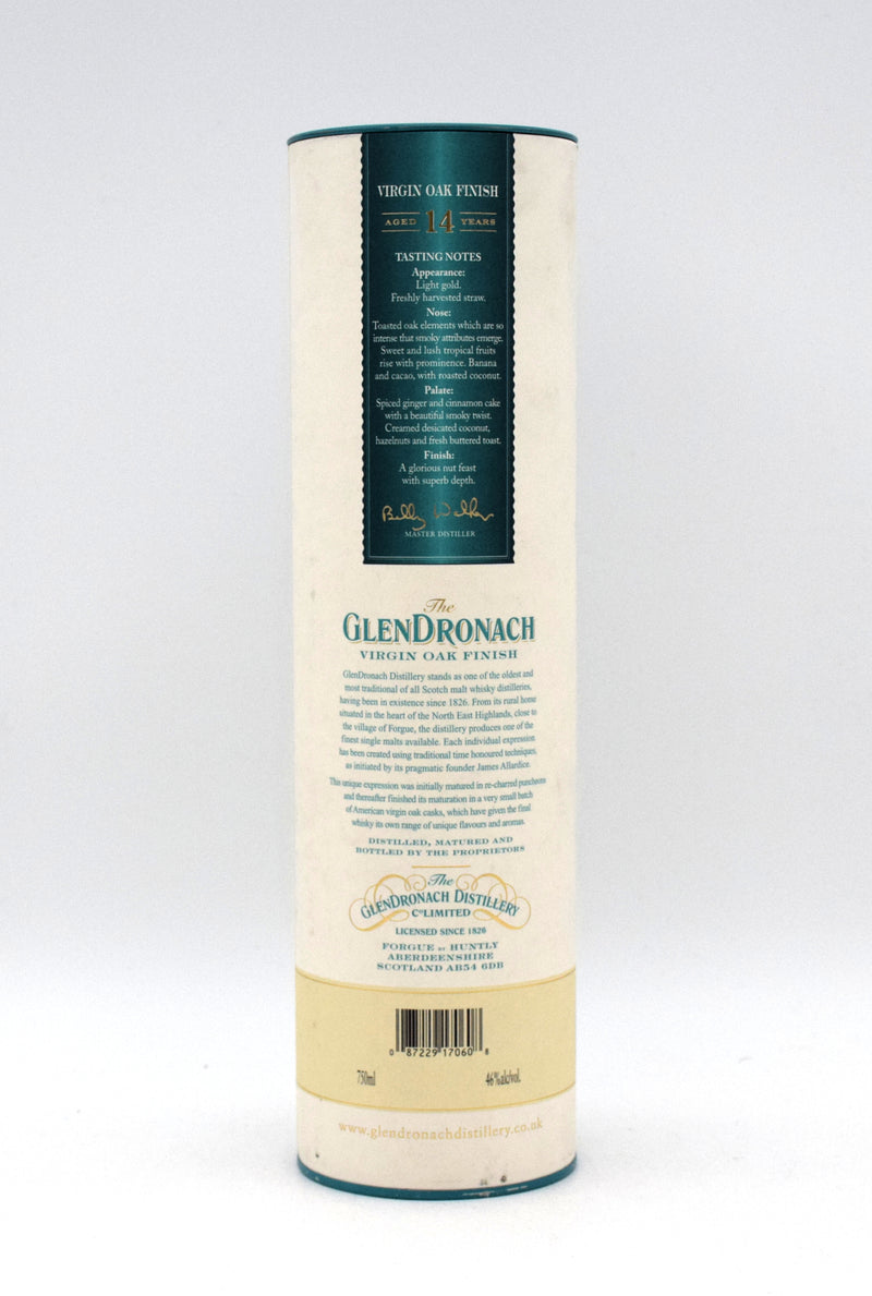 Glendronach 14 Year 'Virgin Oak Finish' Single Malt Scotch