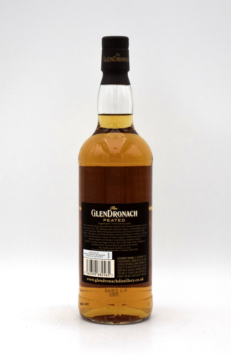 Glendronach Peated Single Malt Scotch Whisky