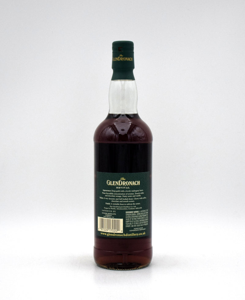 Glendronach 'Revival' 15 Year Single Malt Scotch