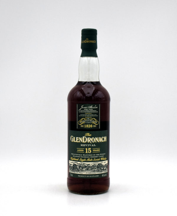 Glendronach 'Revival' 15 Year Single Malt Scotch